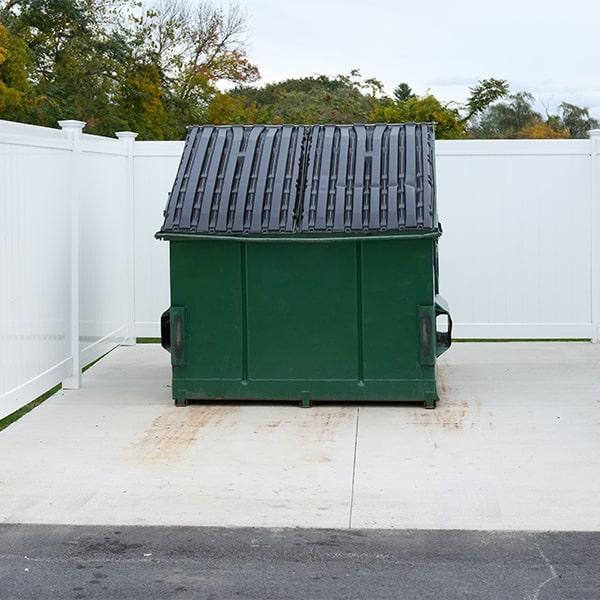 we provide customizable service prepare for our commercial dumpsters, with options ranging from daily to month-to-month pickup